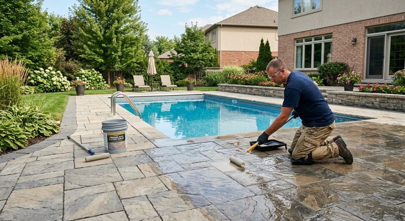 Concrete Deck Sealing in Kansas City, KS