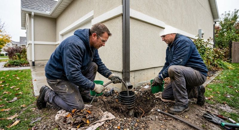 Downspout Blockage Removal in Monmouth County, NJ