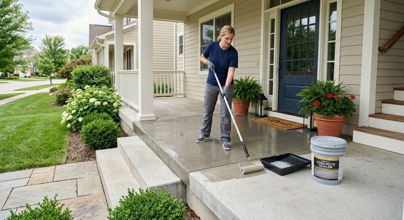 Sidewalk Concrete Sealing in Tacoma, WA