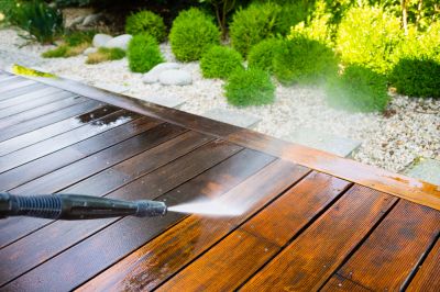 Pressure Wash the Deck!